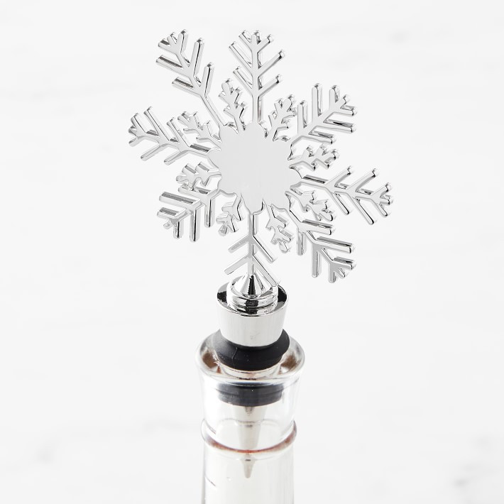 Snowflake Bottle Stopper | Williams-Sonoma