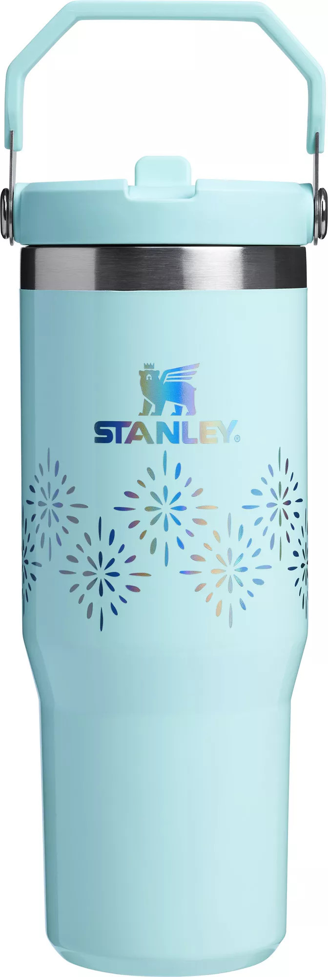 Stanley 30 Oz. IceFlow Flip Straw Tumbler - Winter Wonderland Collection, Seaglass Gloss | Dick's Sporting Goods