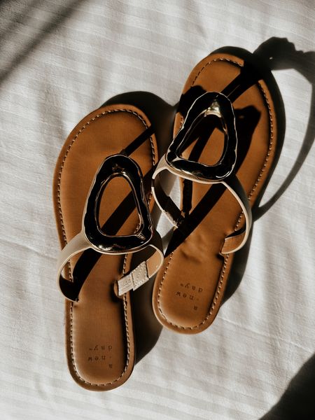 Target sandals
Super comfy! Much better than the splurge version and a fraction of the cost! 
These run tts for me


#LTKover40 #LTKshoecrush #LTKmidsize