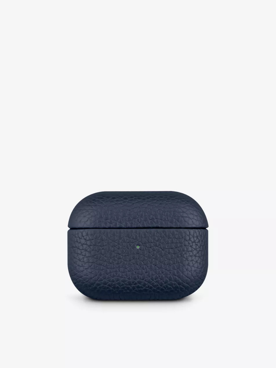 Top Grain logo-print AirPods Pro grained-leather case | Selfridges