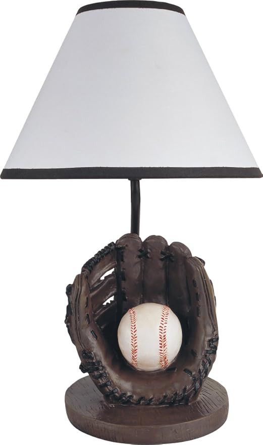 Antique Resin Youth Baseball Table Lamp, 15.75-Inch | Amazon (US)
