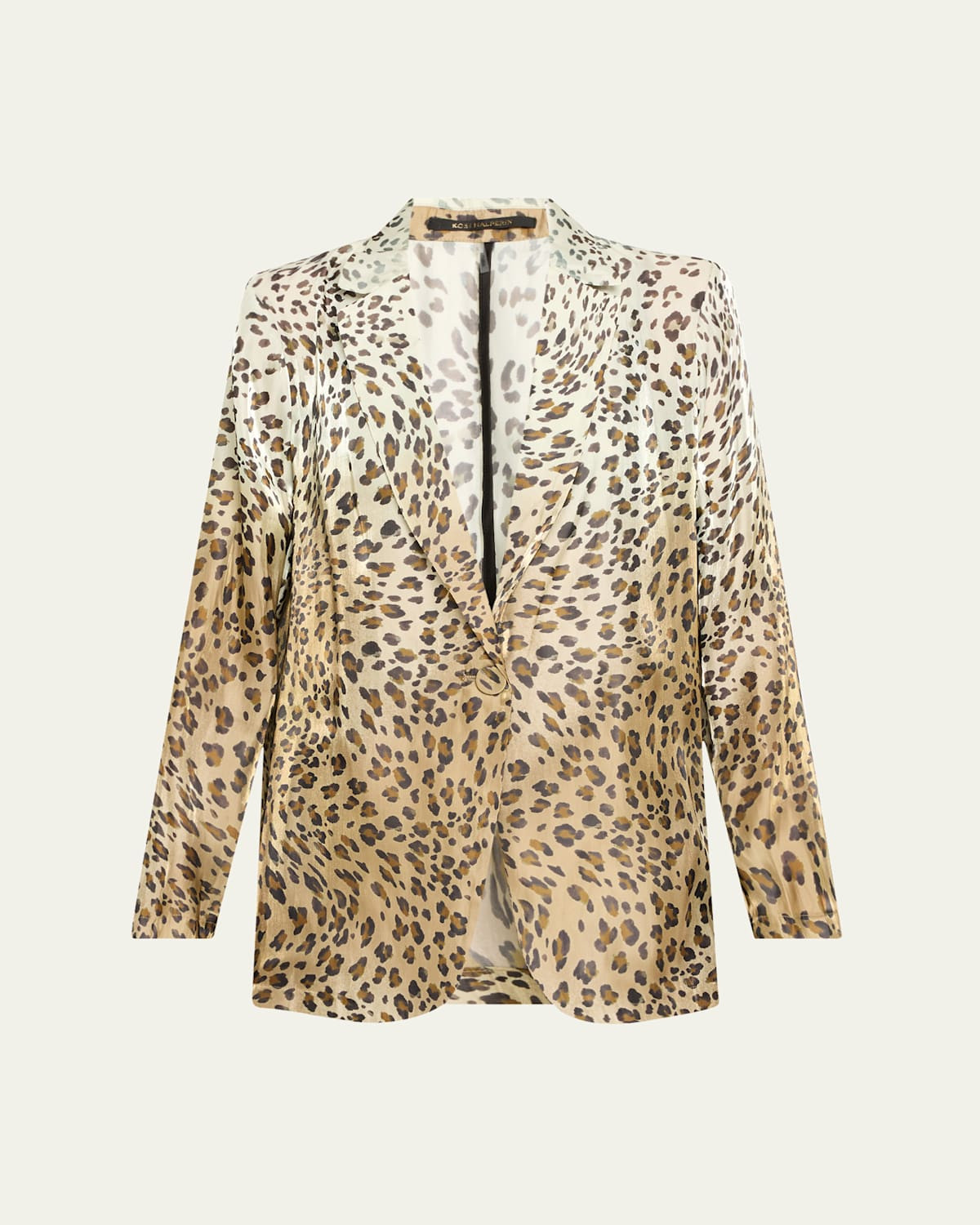 Wacks Ombre Leopard-Print Jacket | Bergdorf Goodman