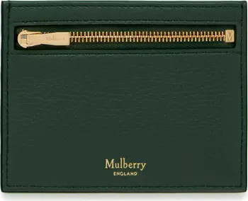 Zipped Leather Card Case | Nordstrom