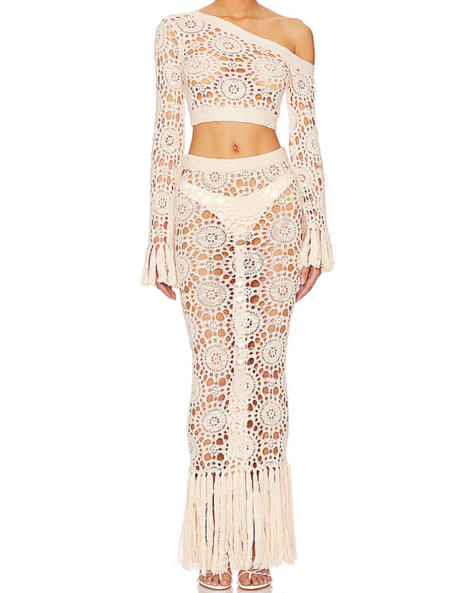 Crochet cover up 🤍

#LTKParties #LTKTravel #LTKSwim