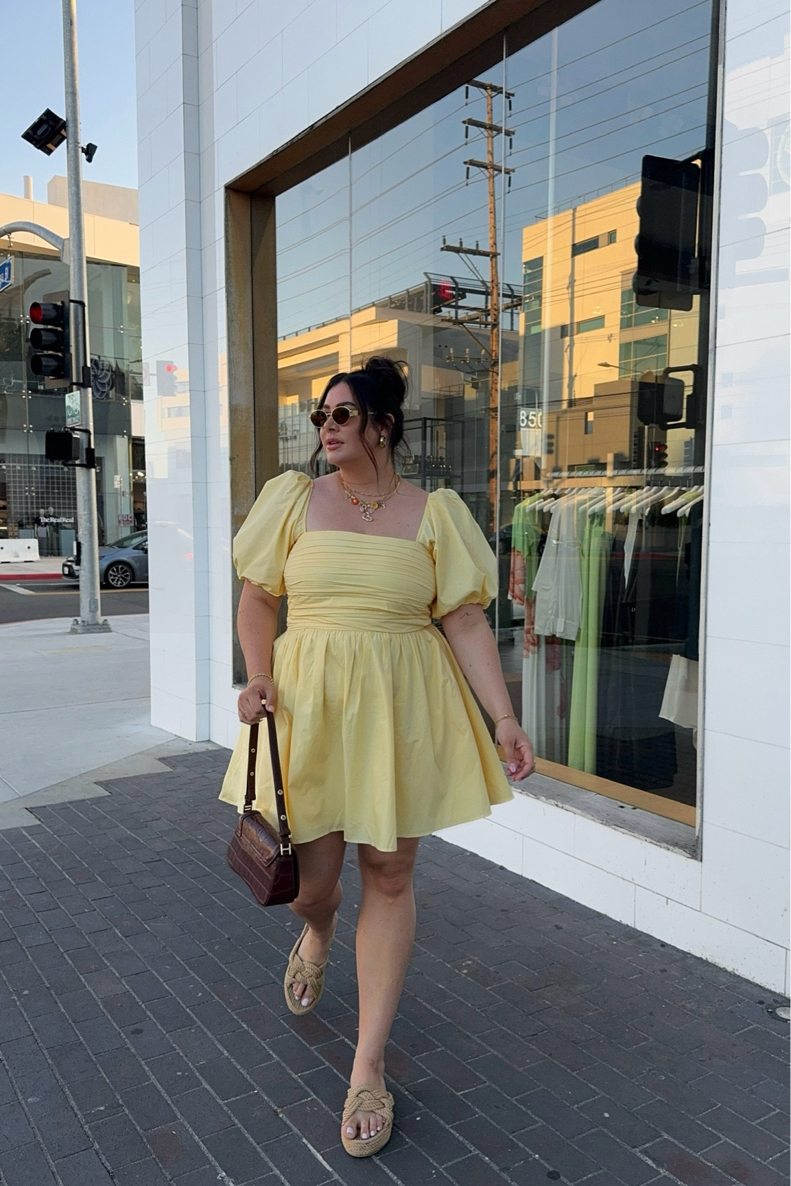 Obsessed with this yellow mini abercrombie dress for spring and summer!🥹💛 Wearing an XL tall! 

Midsize spring outfit. Midsize dress. Spring dress. Spring outfit inspo. Yellow mini dress. Yellow dress. Sundress.

#LTKSeasonal #LTKstyletip #LTKmidsize