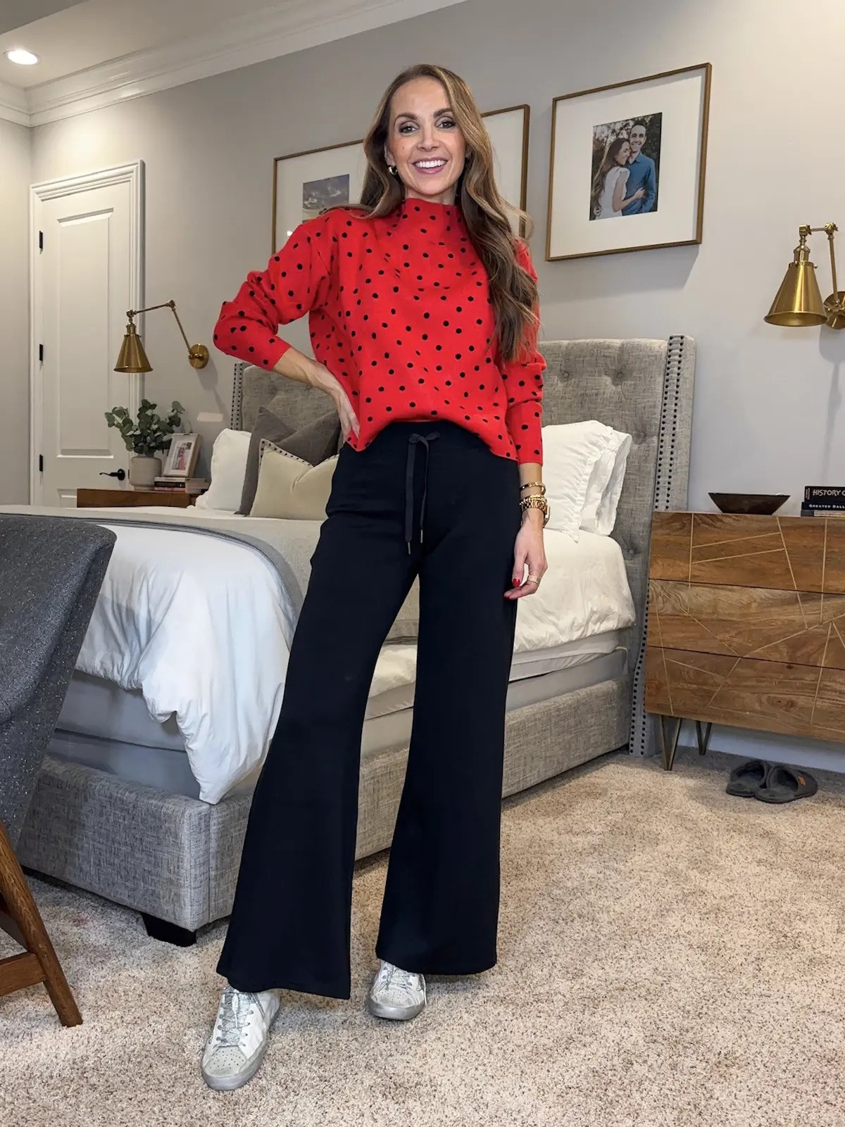 @anthropologie dotted mockneck top + @spanx lounge pants on sale through tonight lounge style 

#LTKSaleAlert #LTKSeasonal #LTKStyleTip