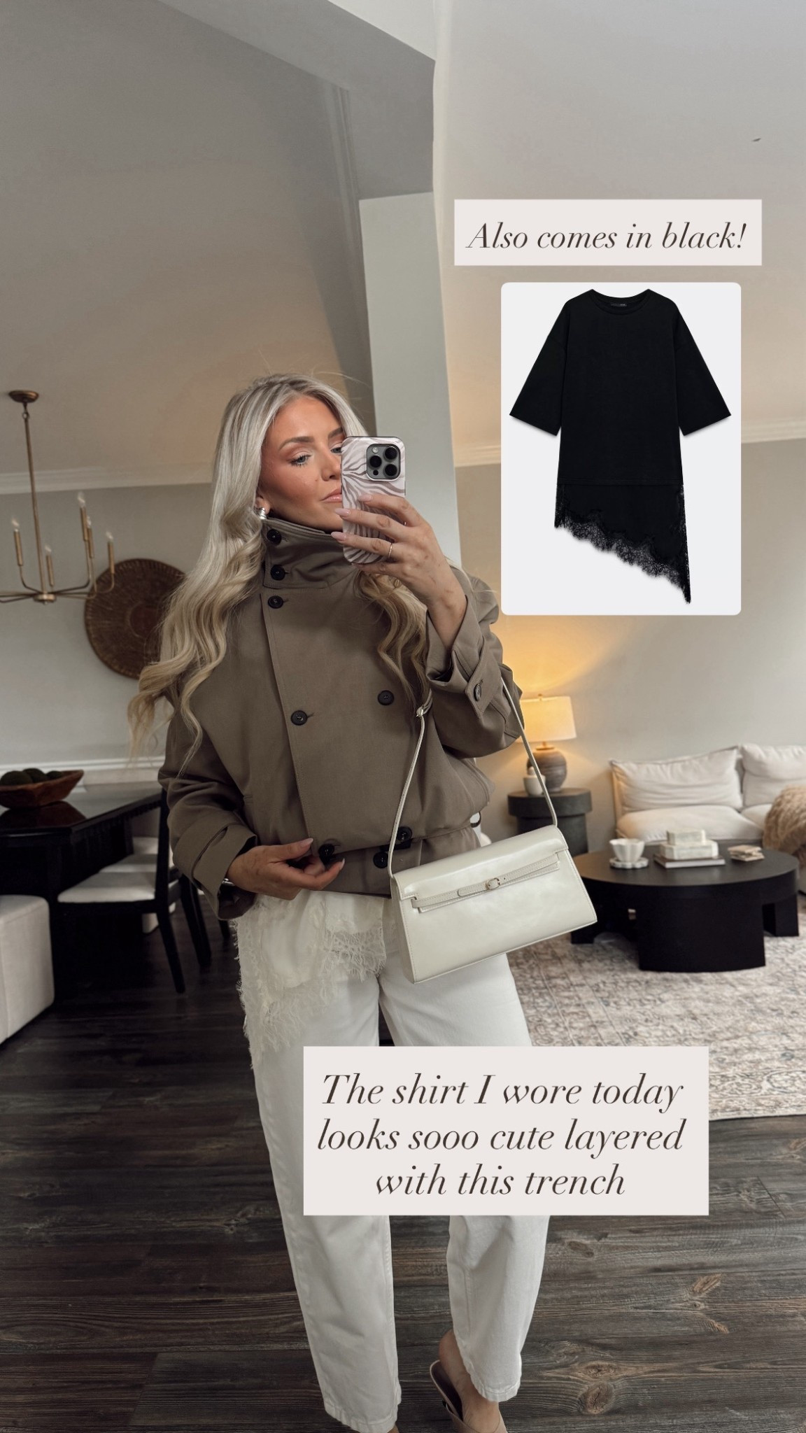 Lace t shirt is such a must for spring looks!

#LTKspringtrends #LTKSeasonal