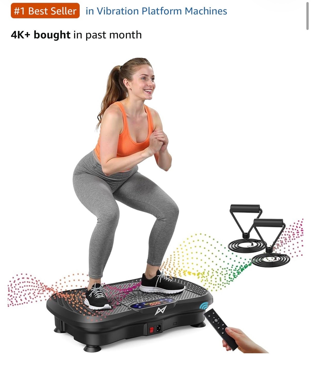If you’re in the market for a vibration plate this one is on a great deal today and it’s a best seller!

#LTKfitnessgoals #LTKSaleAlert #LTKmomlife