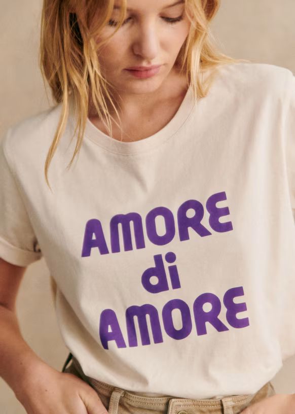 Amore Di Amore T-Shirt | Sezane Paris
