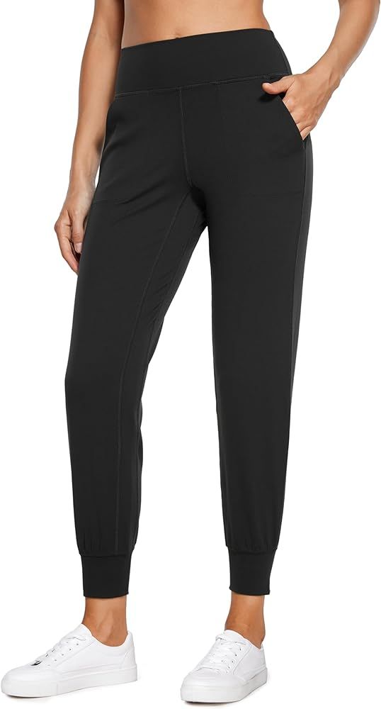 CRZ YOGA Butterluxe High Waisted Joggers for Women 27" - Buttery Soft Yoga Lounge Workout Legging... | Amazon (US)
