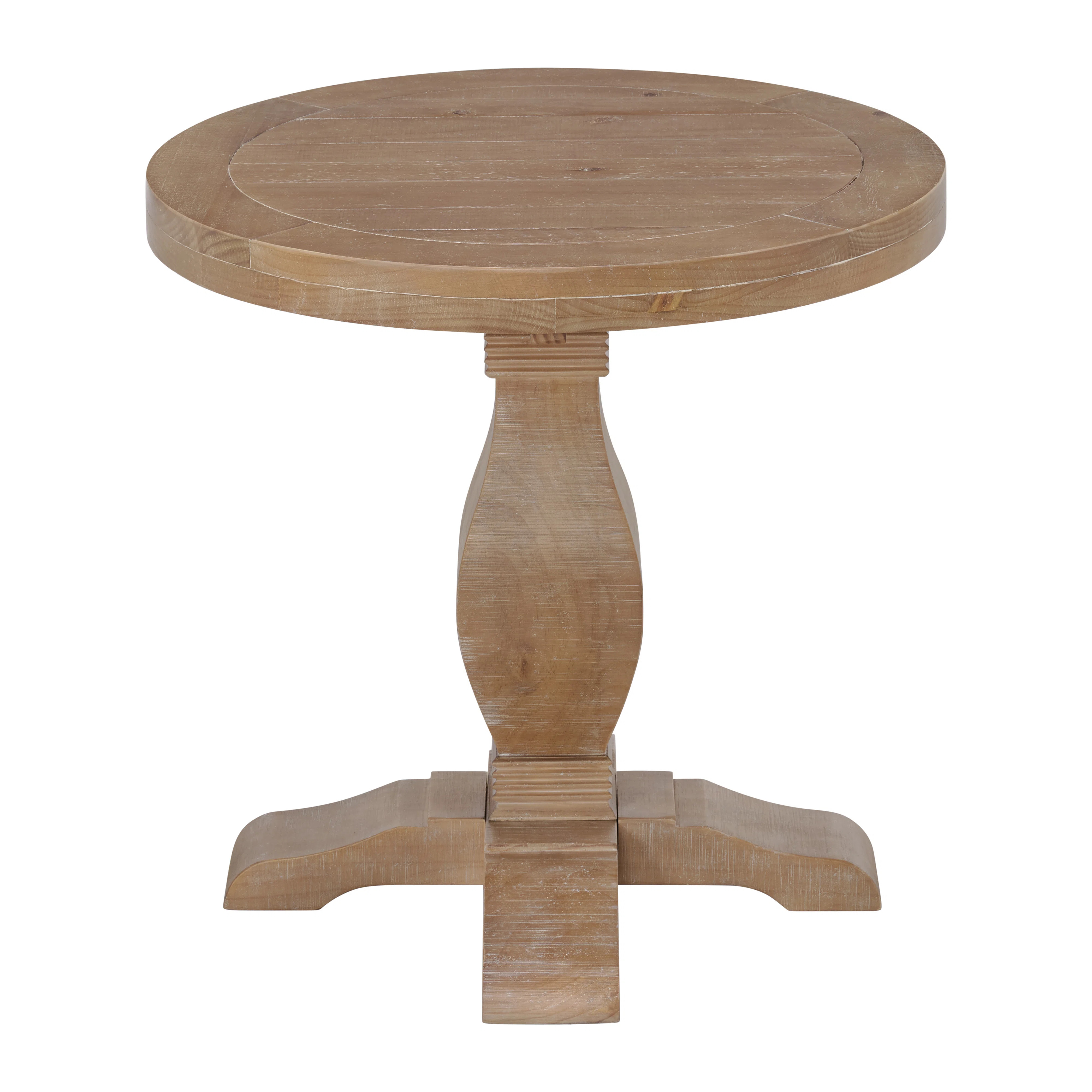 The Twillery Co. Sarcoline Solid Wood Round Pedestal End Table & Reviews | Wayfair | Wayfair North America