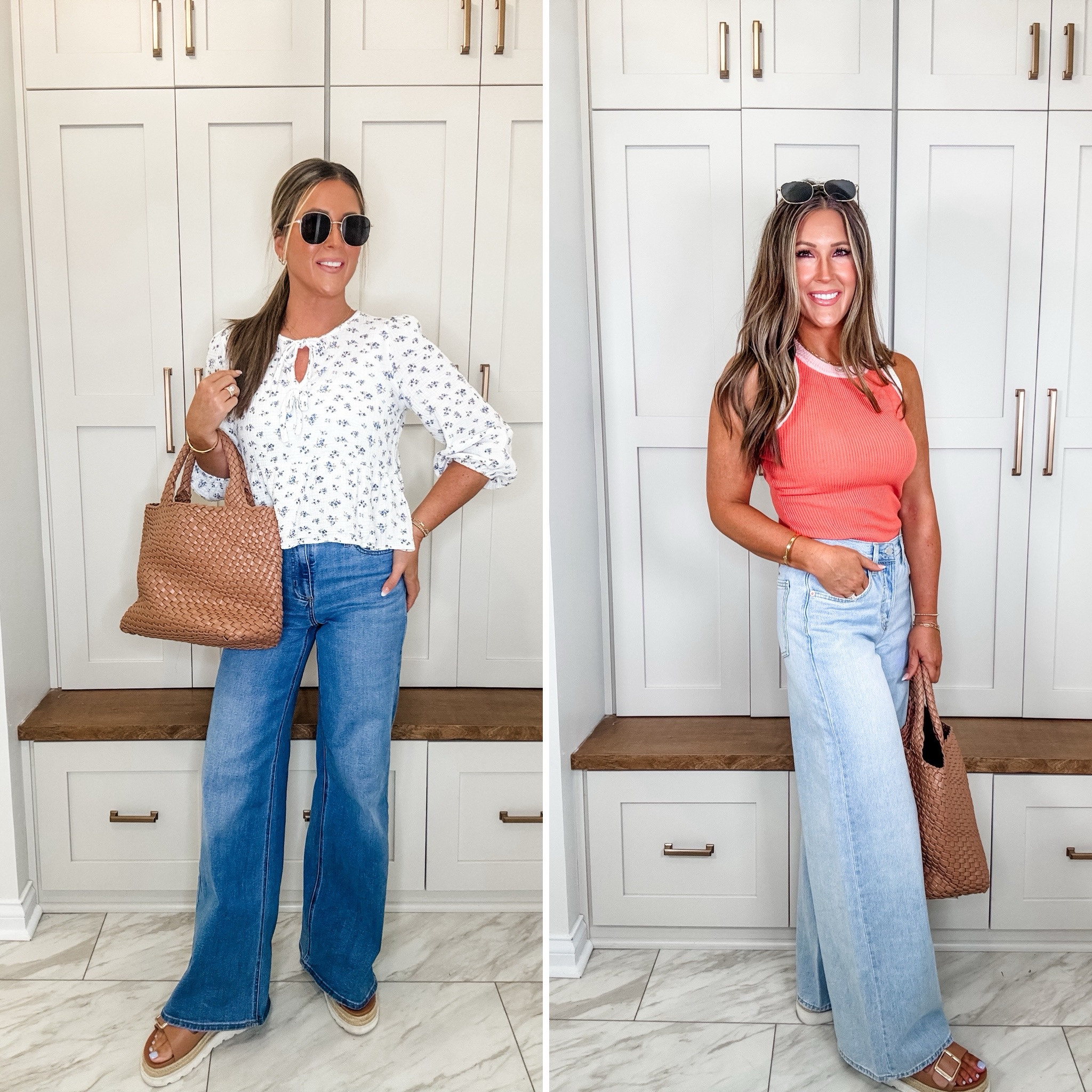 Back to School

Affordable Target Wide Leg Jeans Try-On | Best Denim for Moms + Teens

Just found two of my new favorite jeans from Target and they’re under $40 🙌 Both pairs are perfect for moms and teens—great quality, flattering fit, and super versatile.

👖 Medium Wash Wide Leg Jeans – true to size, size up if in between
👖 Light Wash Super Baggy Jeans (button fly) – run larger, size down if in between

At 5’5”, the length is perfect for me, but shorter girls can easily snip the hem without worrying because the price point makes them SO worth it! These jeans feel premium without the premium price tag, and they’re amazing for everyday mom life, school drop-offs, or styling for a night out. Everything is linked in my LTK so you can shop easily 💕

	•	Target wide leg jeans
	•	Affordable denim for moms and teens
	•	Best budget-friendly jeans 2025


#TargetStyle #WideLegJeans #OOTDInspo #MomStyle #TargetFinds 

#LTKSeasonal #LTKStyleTip #LTKFindsUnder50