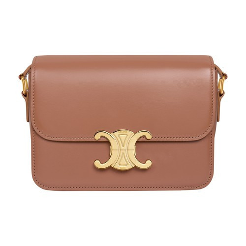 Medium Triomphe Bag in Natural Calfskin - CELINE | 24S (APAC/EU)