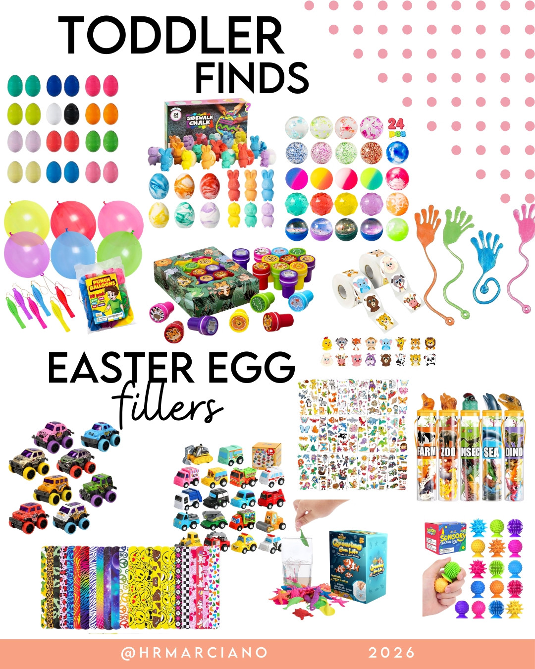 Some of my favorite Easter egg fillers that aren’t candy (because toddlers don’t need much of that). 

#LTKmomlife