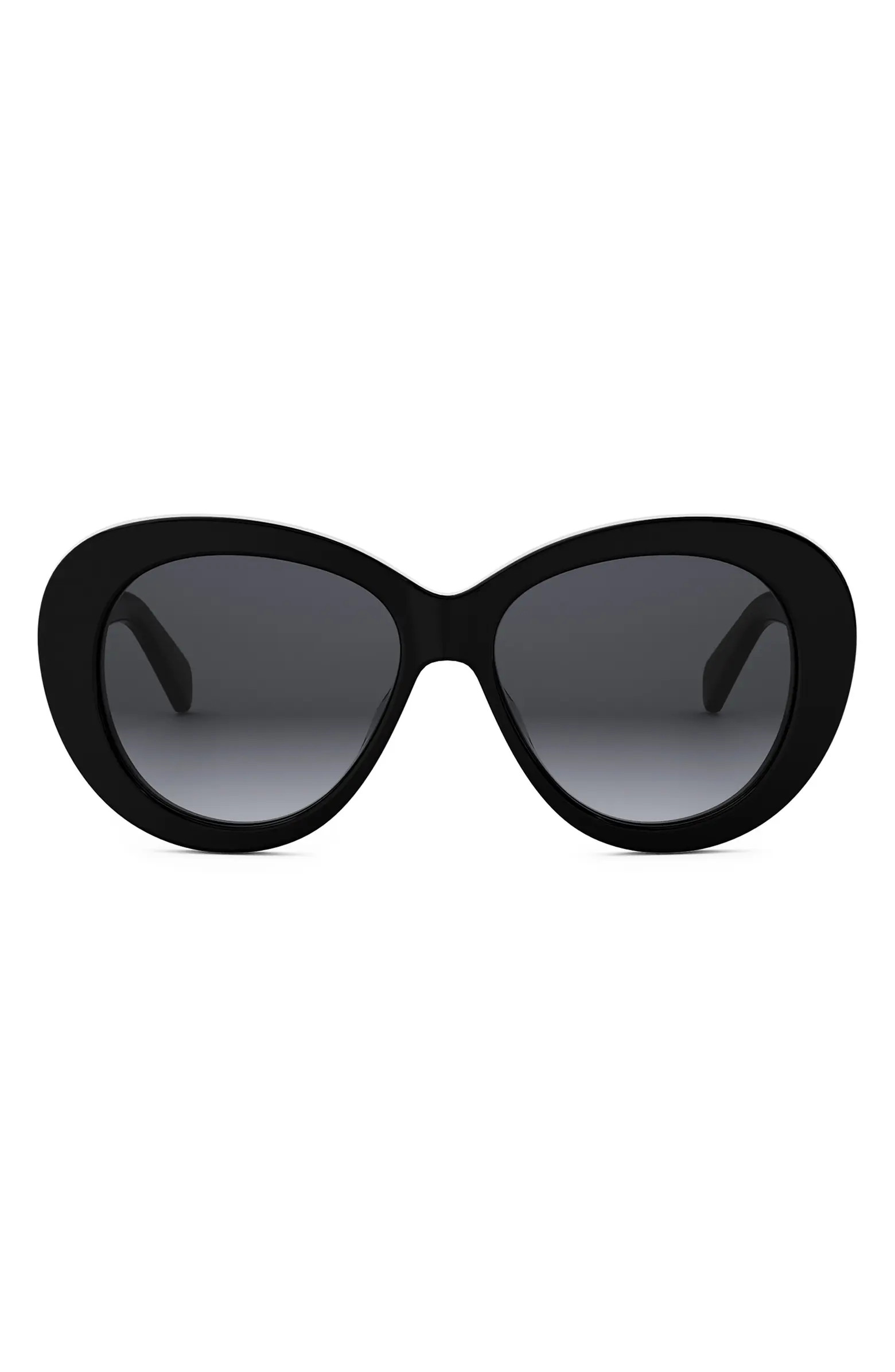 Triomphe 55mm Gradient Butterfly Sunglasses | Nordstrom