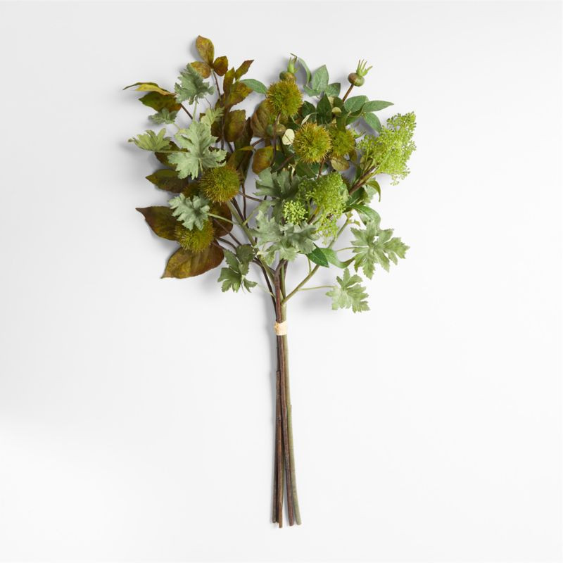 Faux Chestnut Ball Bouquet 34" + Reviews | Crate & Barrel | Crate & Barrel