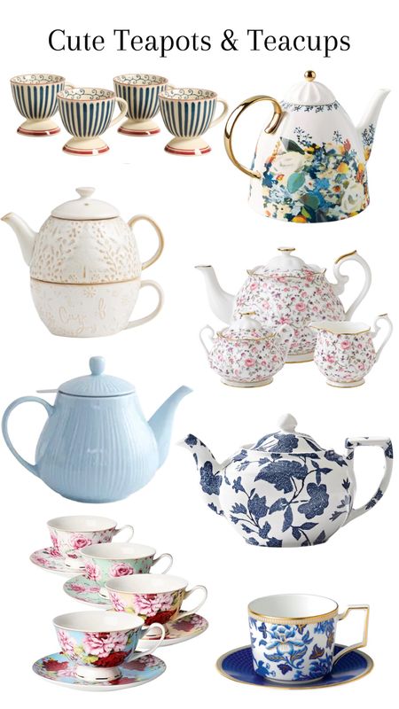 Cute Teapots & Teacups

#LTKhome #LTKFind #LTKstyletip