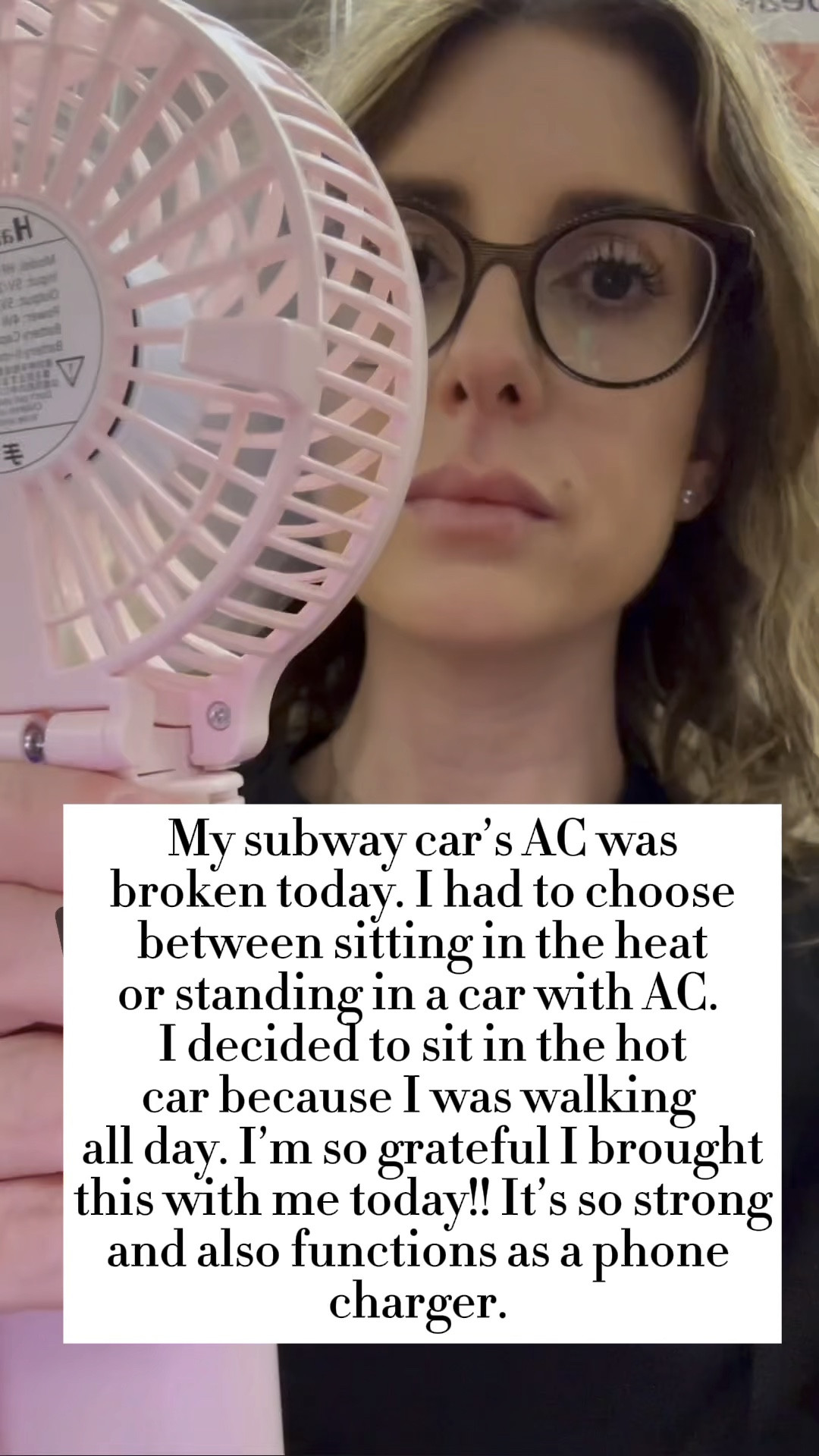 Best portable fan ever! And it’s a portable phone charger  

#LTKSummerSales #LTKSeasonal #LTKFamily