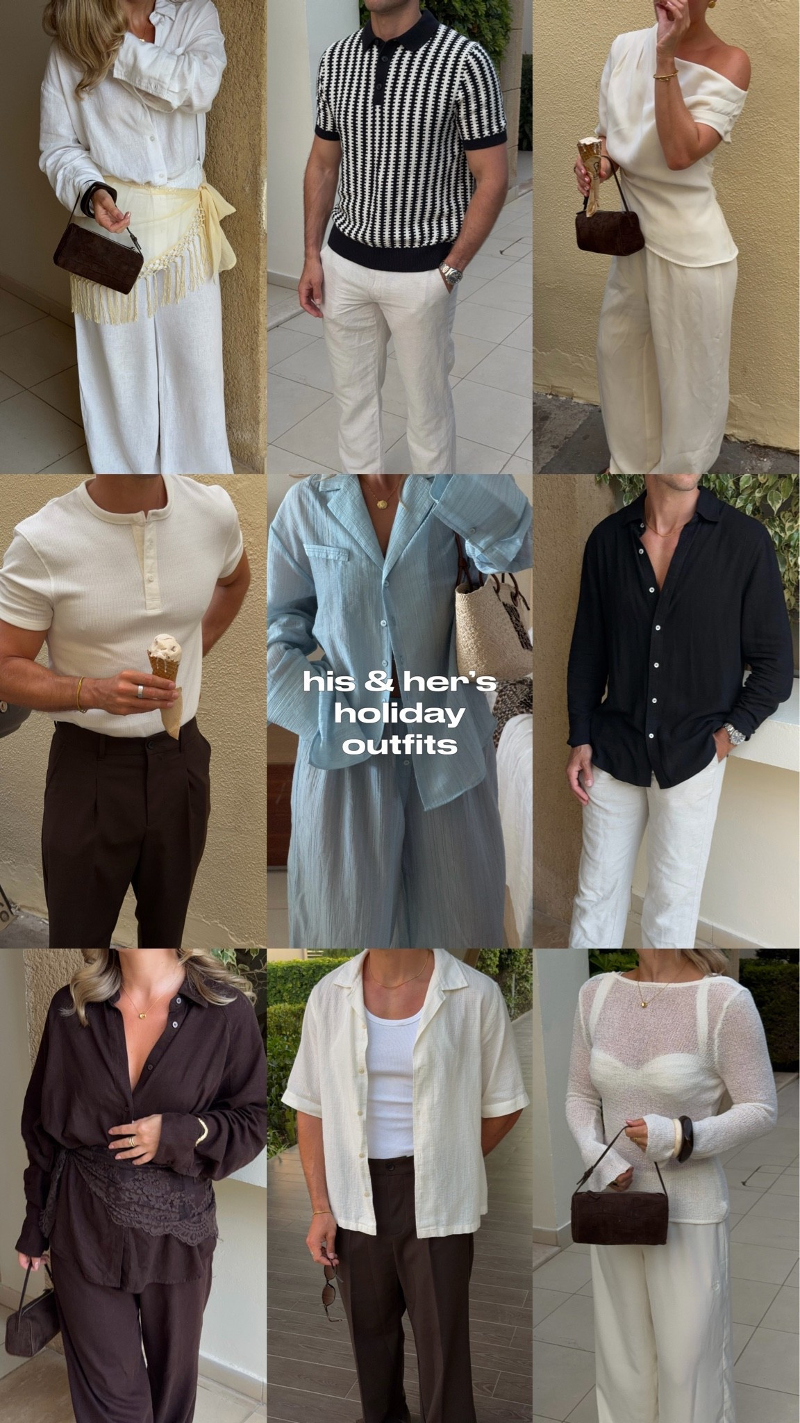 His and her’s holiday outfits! Save for your next holiday 🌞

All links down below!

#LTKsummer #LTKuk #LTKmens