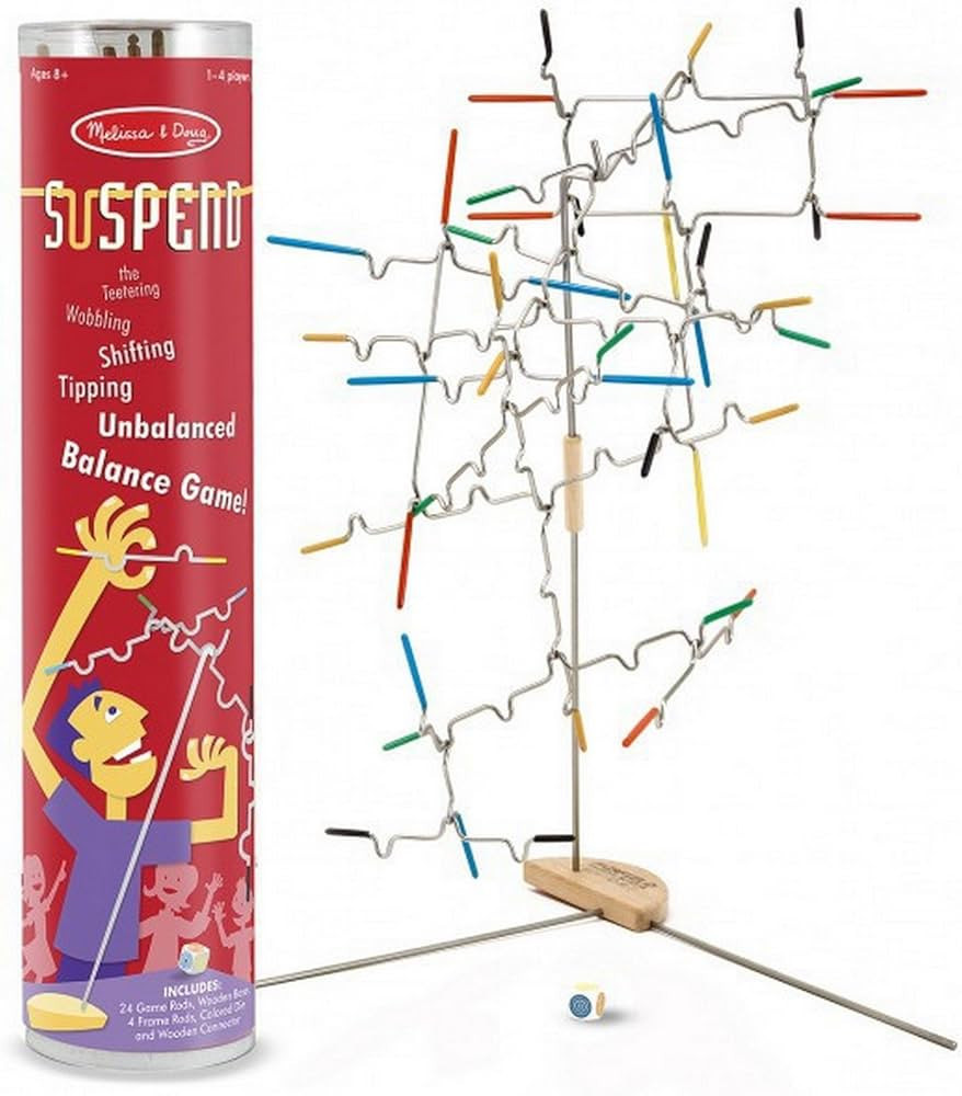 Melissa & Doug Suspend Family Game (31 pcs) - Wire Balance Game, Family Game Night Activities, Fo... | Amazon (US)