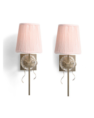 2pk 19in Led Bow Wall Sconces | TJ Maxx