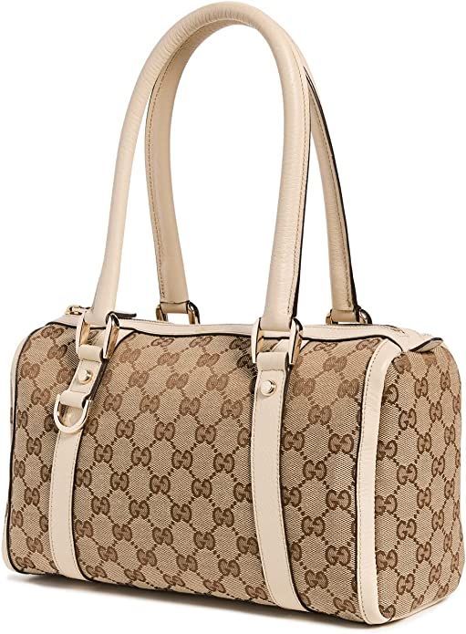 Gucci Women's Pre-Loved Abbey Boston GG Canvas | Amazon (US)