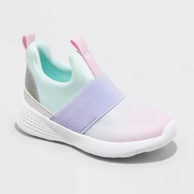 Toddler Gray Slip-On Apparel Sneakers - Cat & Jack™ | Target