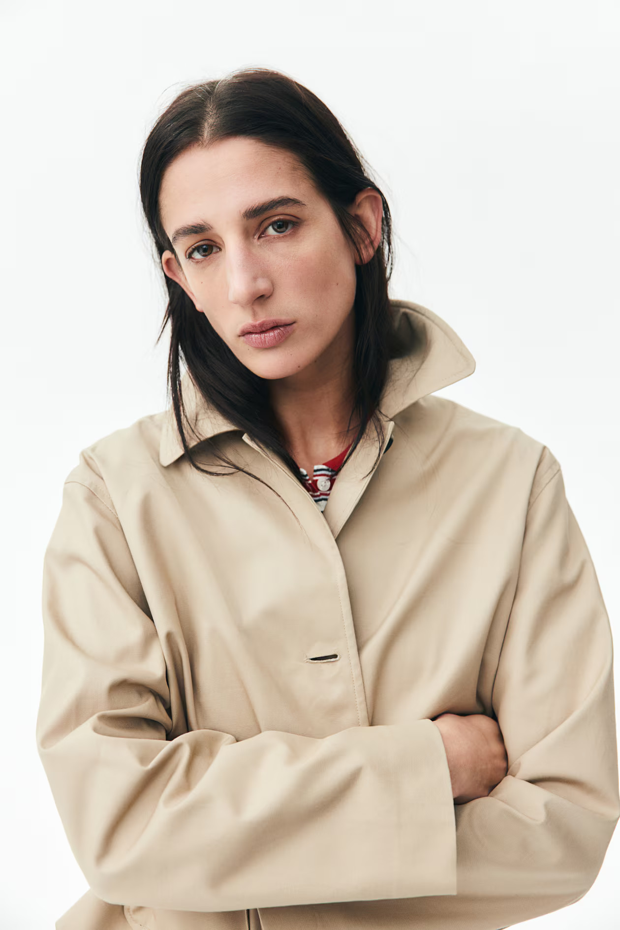 Collared twill jacket | H&M (UK, MY, IN, SG, PH, TW, HK)