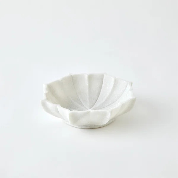 Marble Petal Bowl | Wayfair North America
