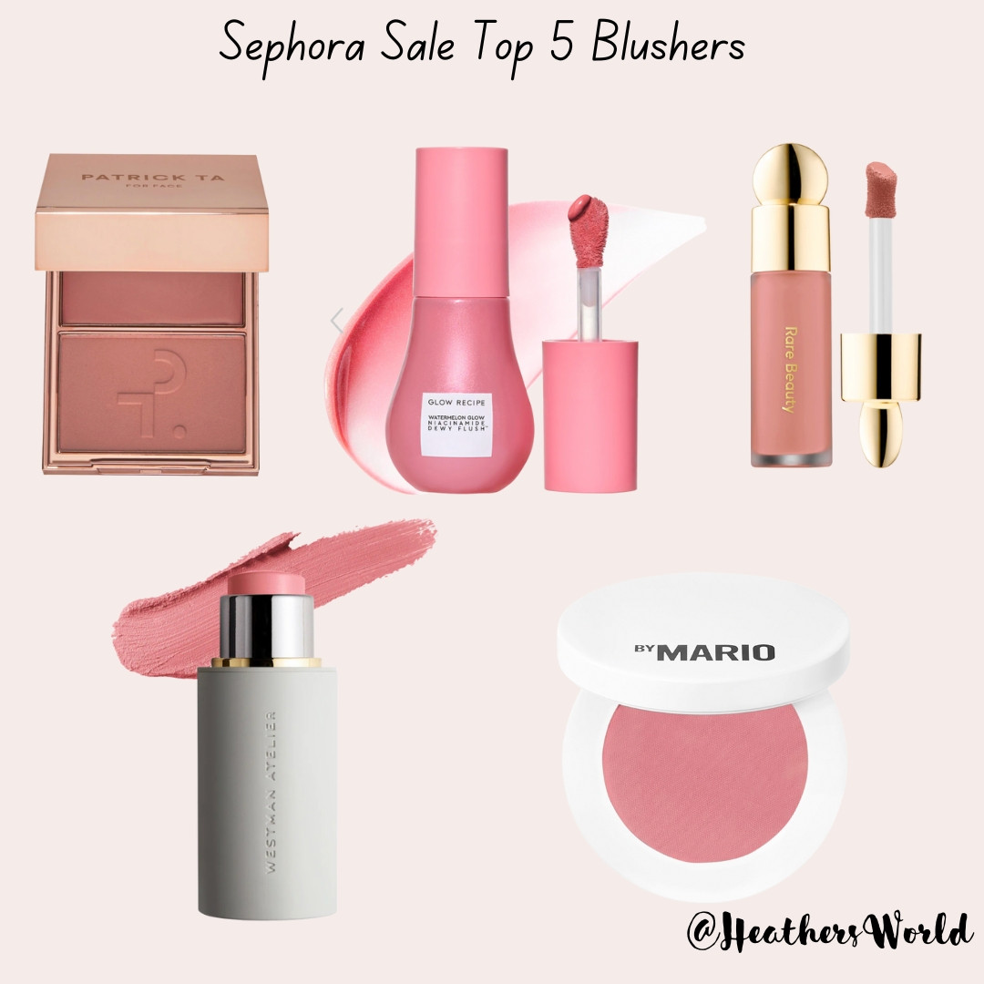 Sephora Sale: Top 5 Blushers 

#sephorasale #makeup #blusher  

 #LTKbeauty #LTKsale