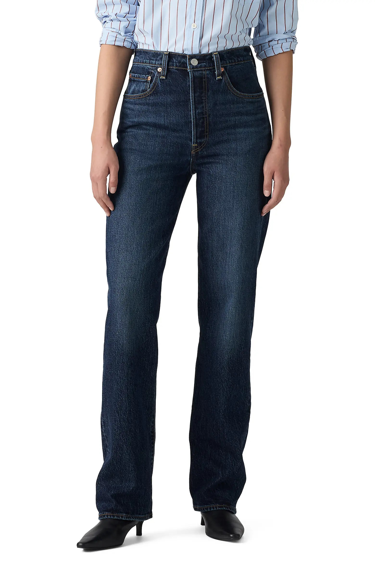 Levi's® Ribcage High Waist Straight Leg Jeans | Nordstrom | Nordstrom