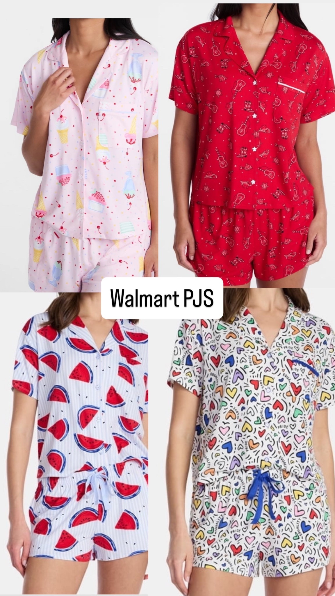 Run don’t walk!! These are going FAST!! Walmart has outdone themselves with the PJs💛