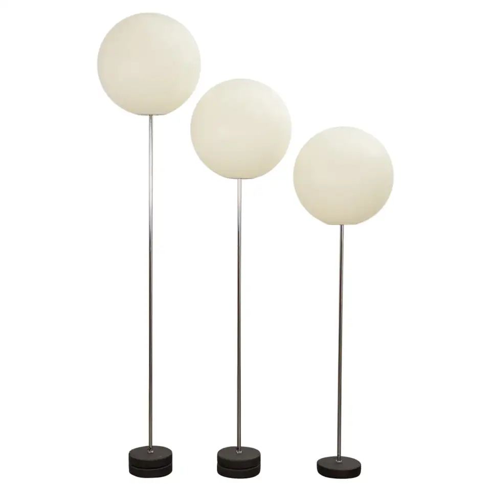 Robert Sonneman Globe Floor Lamps | 1stDibs