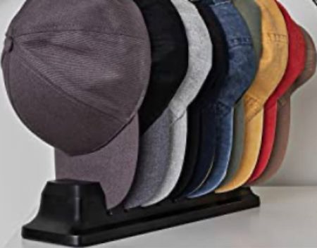 Cap holder organizer as an upright display for easy access. Each baseball hat rack comes with 10 curved cap slots and a silicone non-slip base. 

#LTKfamily #LTKkids #LTKhome