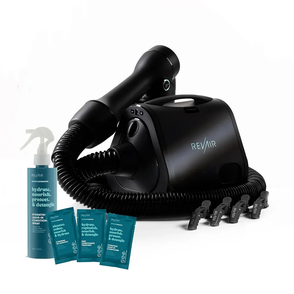 RevAir Reverse-Air Hair Dryer - Starter Pack - Includes Fan Favorite Products for Curly, Coily, a... | Amazon (US)