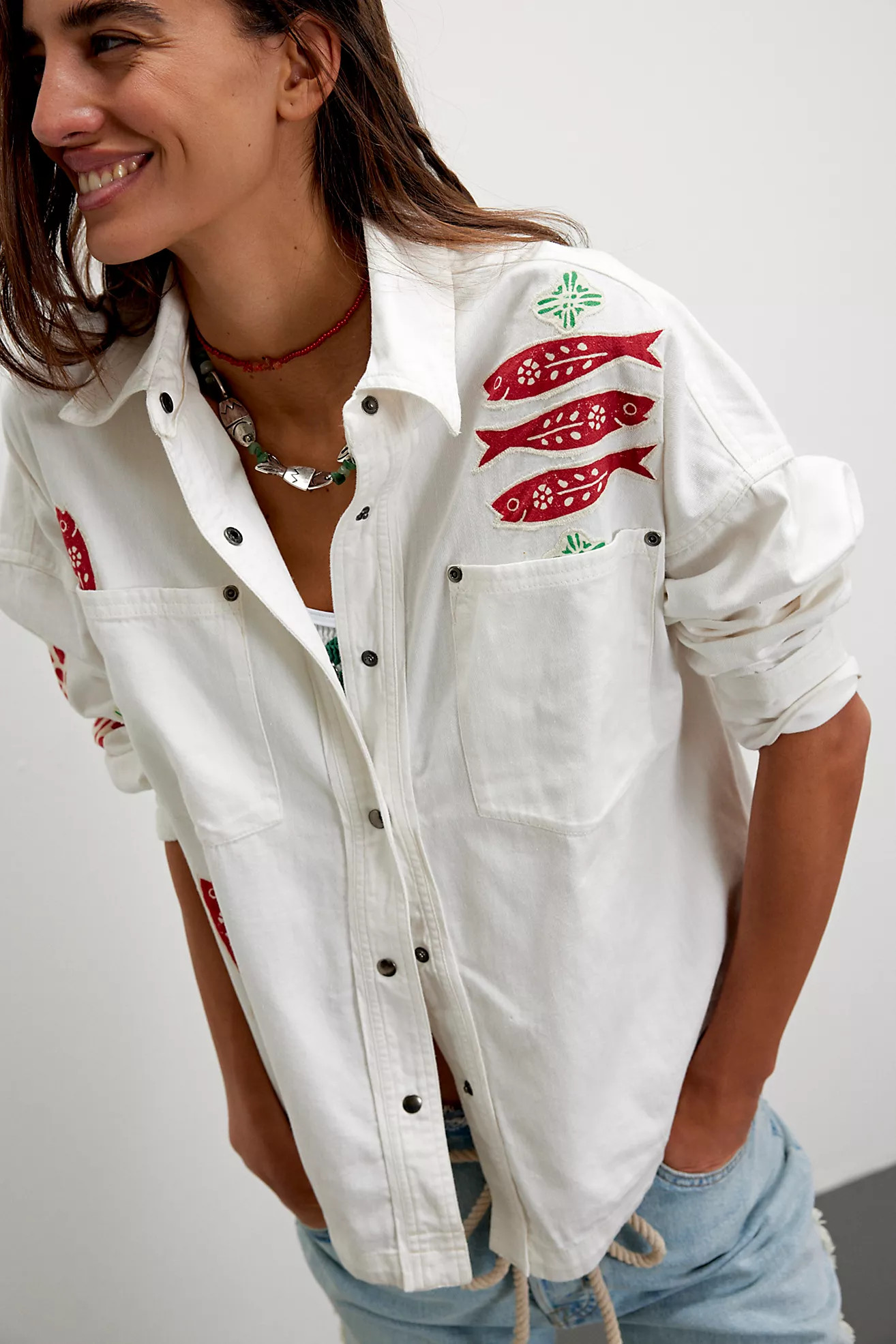 We The Free Of The Sea Shirt | Free People (Global - UK&FR Excluded)