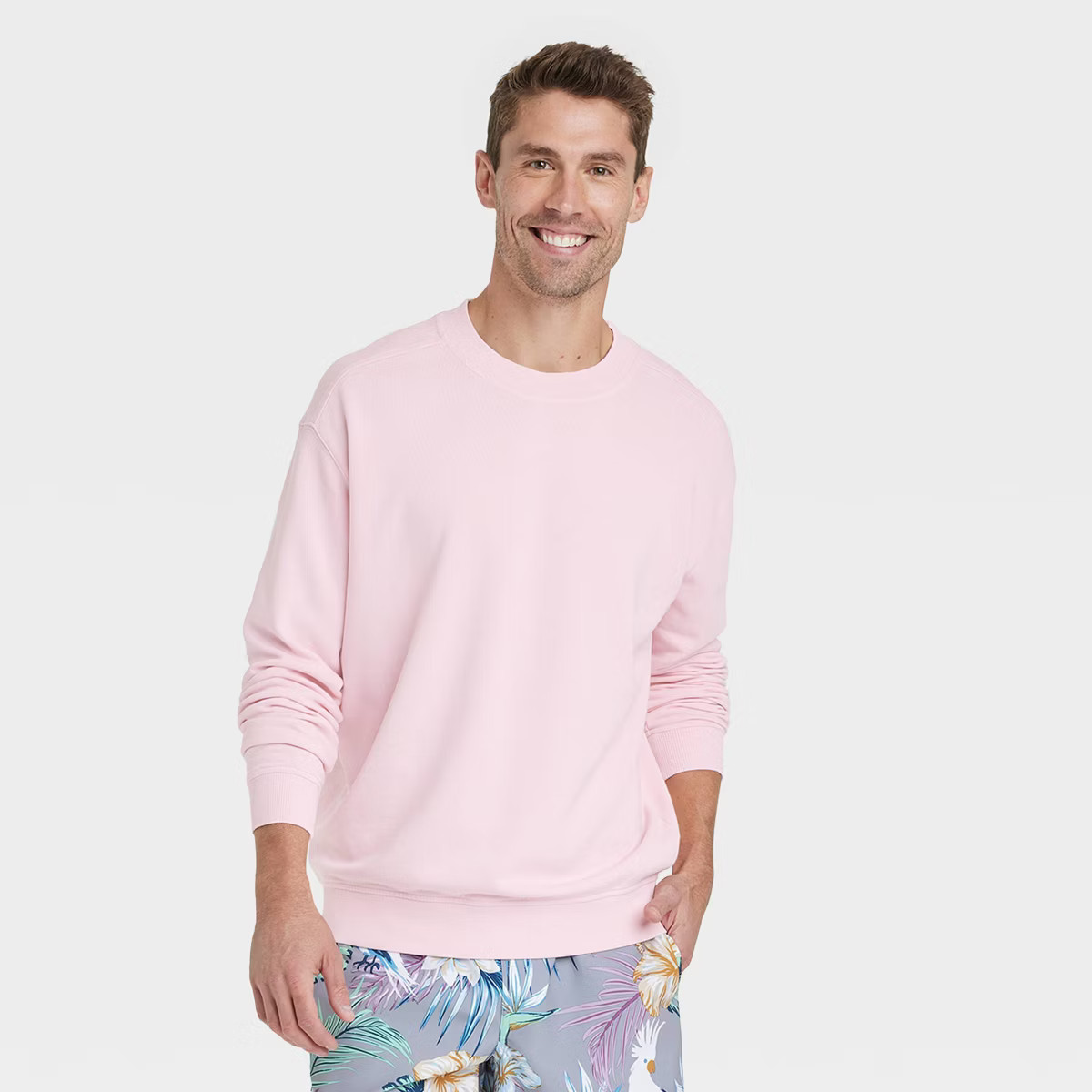 Men's French Terry Crewneck Pullover Sweatshirt - Goodfellow & Co™ | Target