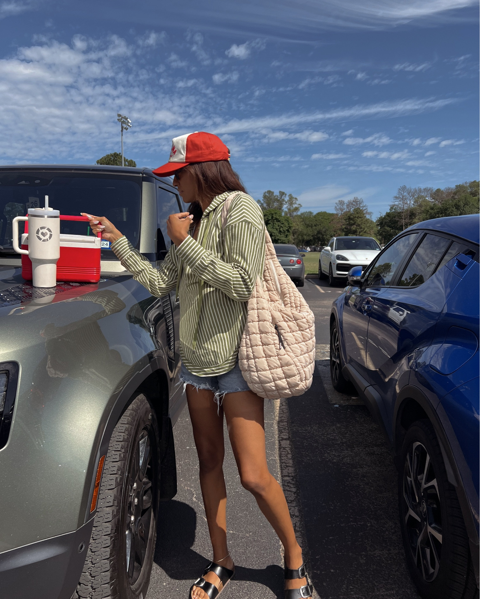 A few mom / summer must haves. Of course a Stanley is great for keep a lot of whatever drink you have cold for a long time. This bag can fit EVERYTHING and it’s just cute and lightweight. A mini igloo is so perfect for keep a few things cold (or hot)  on a  day out. 

#LTKtravel #LTKfindsunder100 #LTKitbag