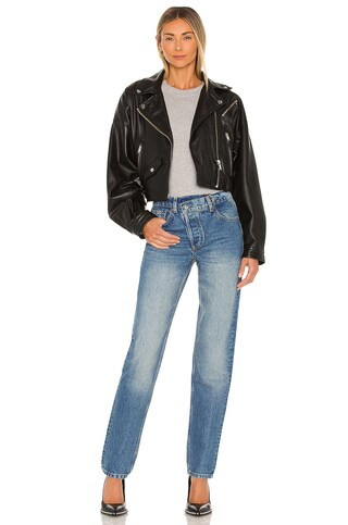 Long Sleeve Thermal Tee in Heather Grey | Revolve Clothing (Global)