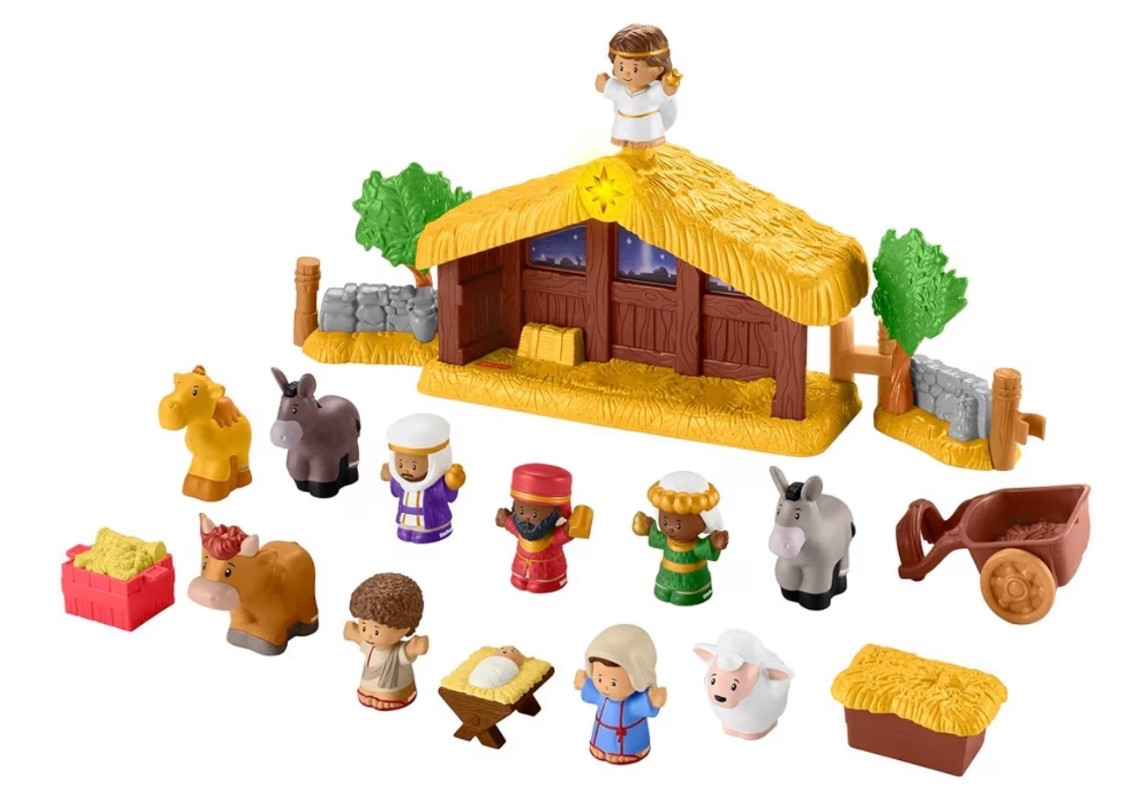 The best baby & toddler gift to give at Christmas - Little People Nativity Set

#LTKKids #LTKHoliday #LTKGiftGuide