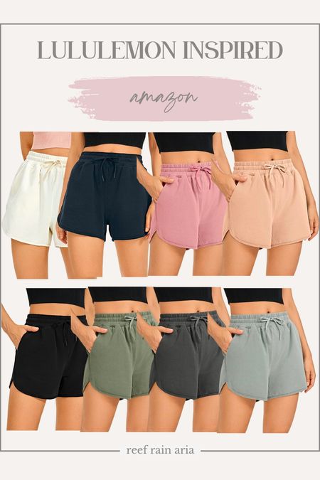 Lululemon inspired shorts from Amazon. For Amazon products, click the 3 dots in the top right corner and select “Open in system browser” to shop via Amazon app. Thank you for shopping with me!! Have an amazing rest of day and send me a message if you ever need help shopping for something! @reefrainaria on IG and @reefrainaria.shop on TikTok

#LTKfit #LTKFind #LTKunder50
