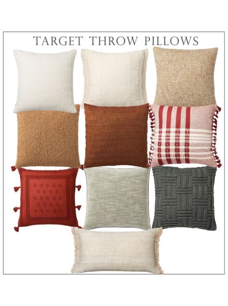 Target throw pillows by Studio McGee. 

Holiday pillows, holiday decor, threshold with studio McGee 

#LTKHoliday #LTKSeasonal #LTKhome