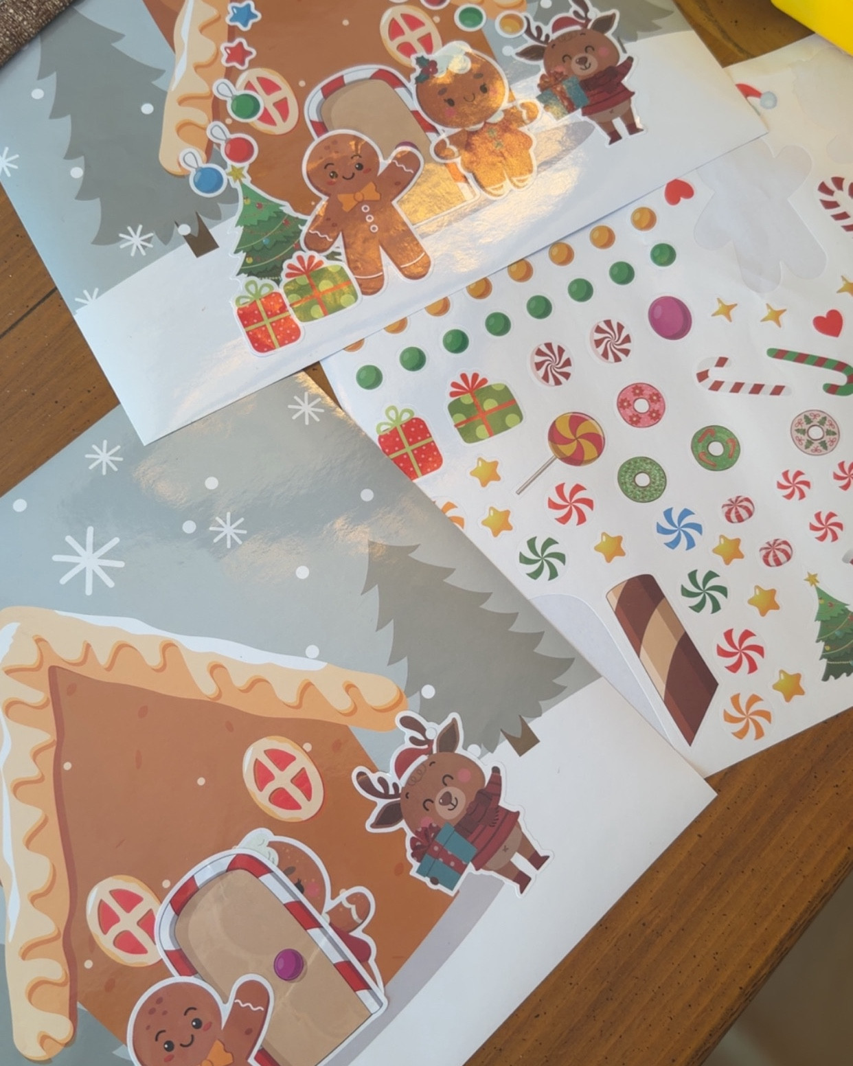 These ginger bread sticker activities are so cute! 

#LTKHoliday #LTKKids #LTKGiftGuide
