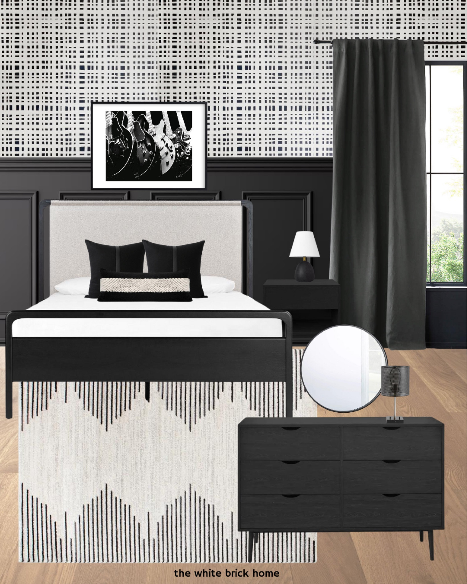 Fun wallpaper for a boys room! And this bed is perfect for a teens room. 

Boys room, boys bedroom, boys bedroom furniture, teenagers bedroom, teen room, teen boys room, teen boy bedroom, bedroom ideas, boys bedroom rug, boys bedroom dresser, boys bedroom bed, boys bedroom nightstand, black and white bedroom, bedroom ideas boy, boy bedroom wallpaper, teen boys bedroom wall art, home decor. 

#LTKfamily #LTKhome #LTKkids