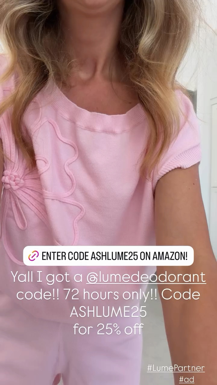 Yall I got a @lumedeodorant code!! 72 hours only!! Code ASHLUME25
for 25% off  #LumePartner #ad