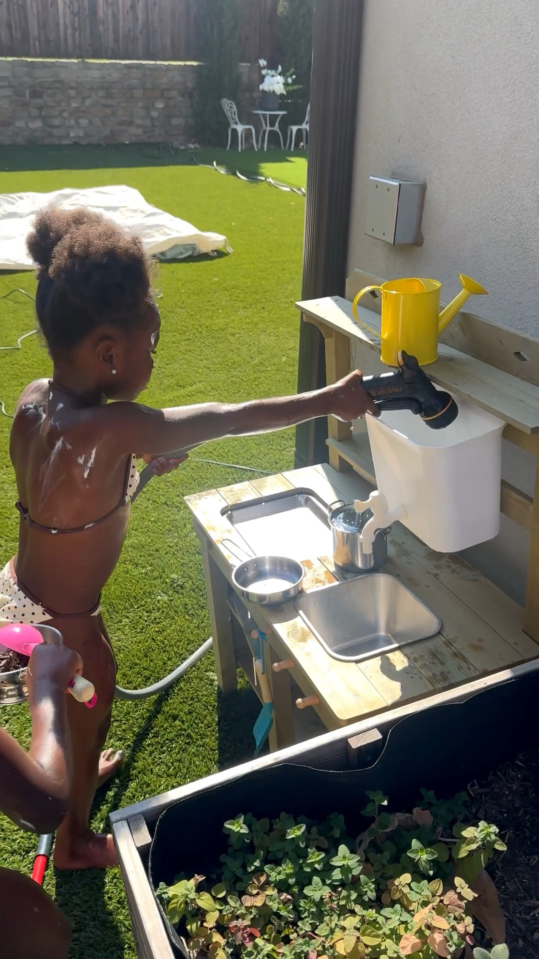 The kids have been loving the outdoor kitchen we added to our space! Sensory friendly, screen-free fun!

#LTKKids #LTKmomlife #LTKHome
