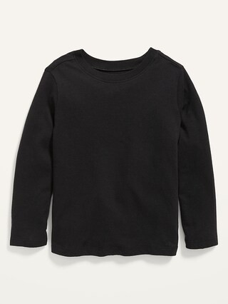 Unisex Long-Sleeve Solid T-Shirt for Toddler | Old Navy (US)