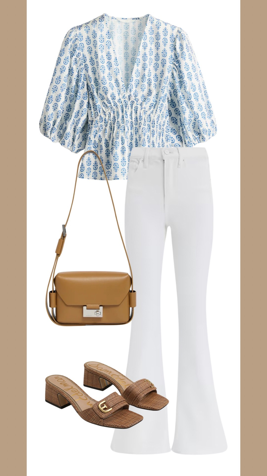 Spring outfit inspo!

spring style, summer outfit, brunch outfit, church outfit, modest style, woven heels, summer sandals, summer footwear, sam edelman, dress sandals, balloon sleeve blouse, puff sleeve top 

#LTKItBag #LTKStyleTip #LTKSeasonal