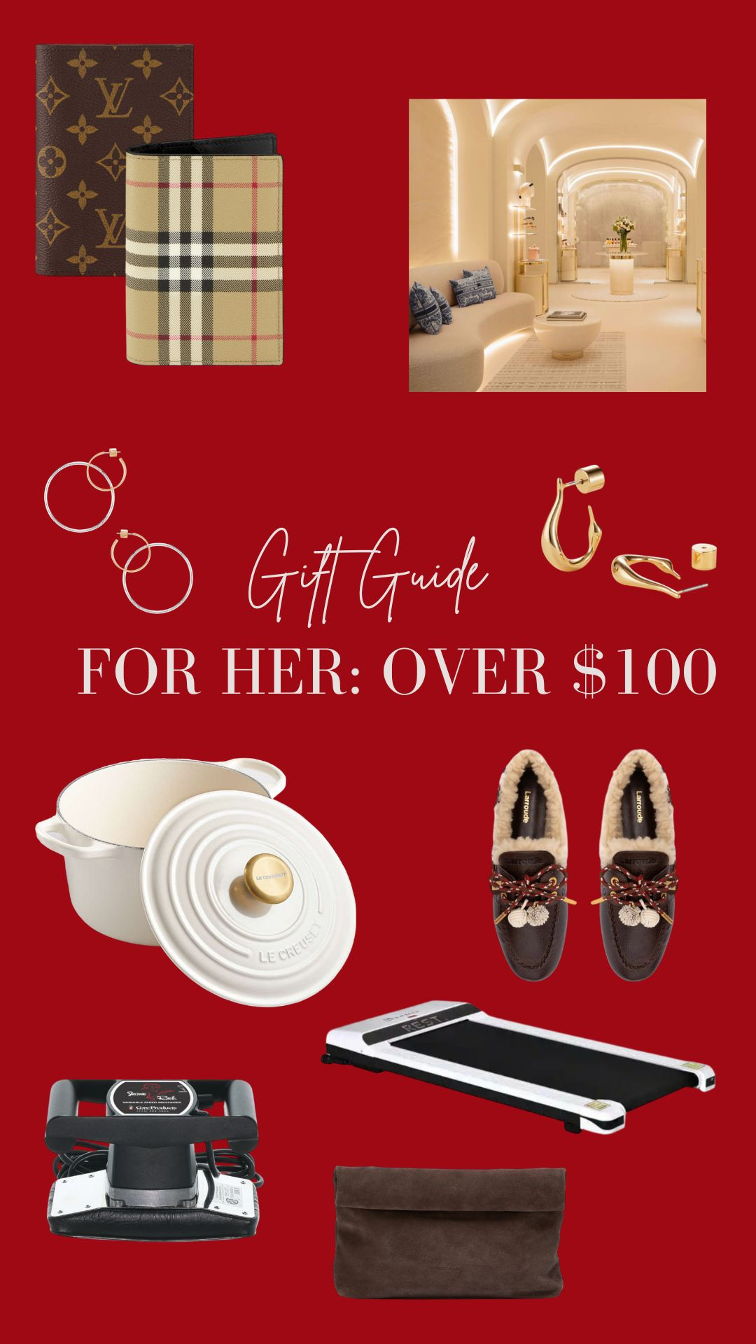 Gift Guide for her: Over $100. Luxe Holiday edition.  

 #LTKCyberWeek #LTKGiftGuide #LTKHoliday