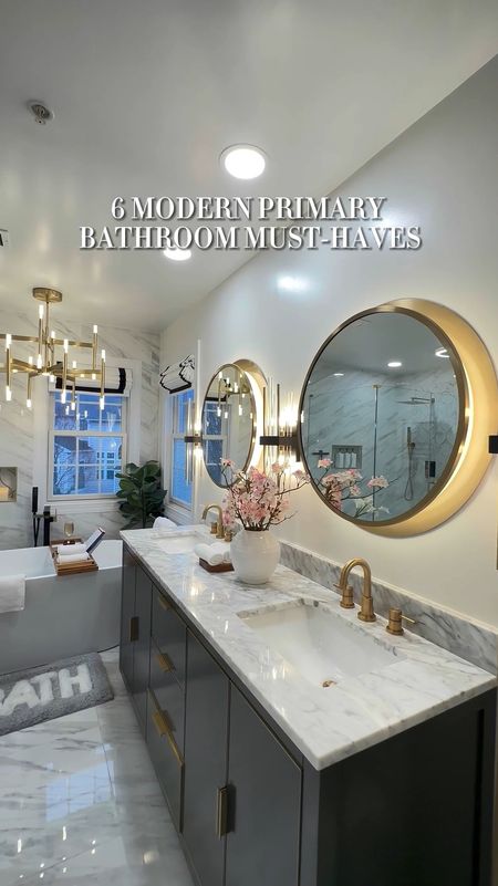 If you’re planning on updating your primary bathroom, these must-haves are just the touch you need! Here are 6 practical, yet elegant must haves with a dash of luxury. 

#LTKhome #LTKsalealert